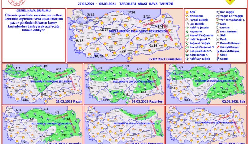 Yağmur geliyor, günlerce sürecek