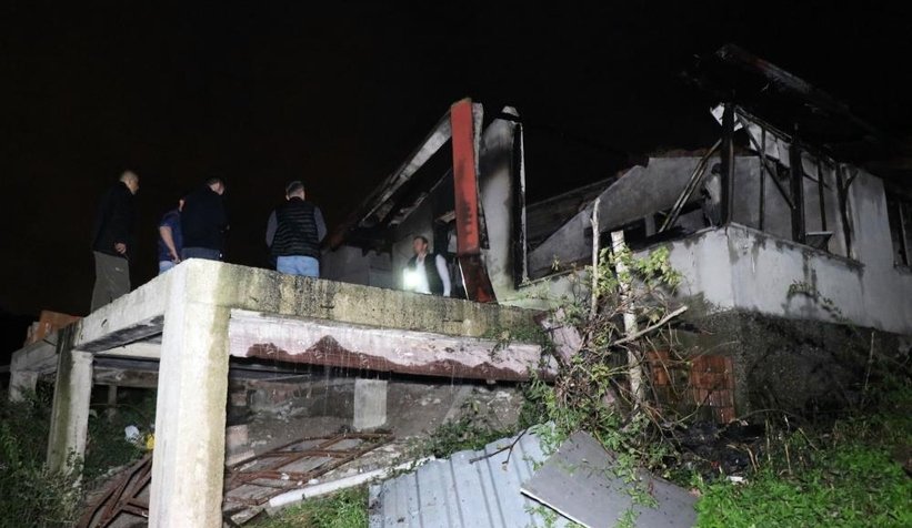 Yanan evde cesedi bulundu