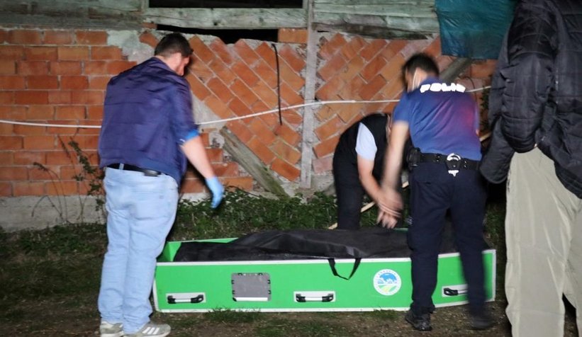 Yanan evde cesedi bulundu