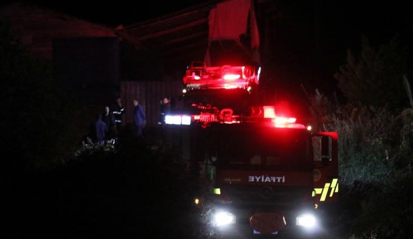 Yanan evde cesedi bulundu