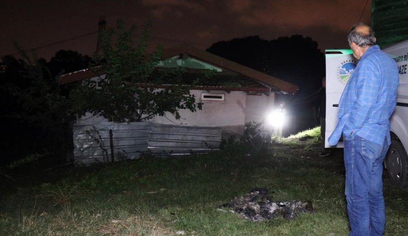 Yanan evde cesedi bulundu