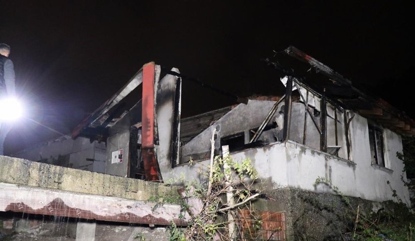 Yanan evde cesedi bulundu