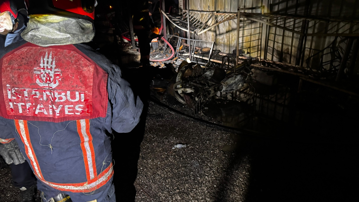 Yangın dehşeti; Ev ve araçlar kül oldu