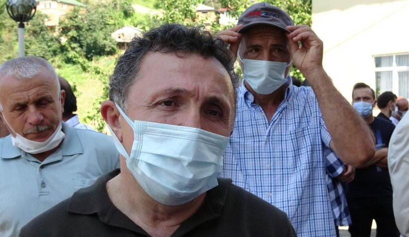 Yangın faciasında ölen baba ve 3 çocuğuna acı veda