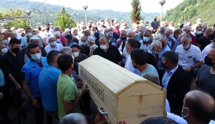 Yangın faciasında ölen baba ve 3 çocuğuna acı veda