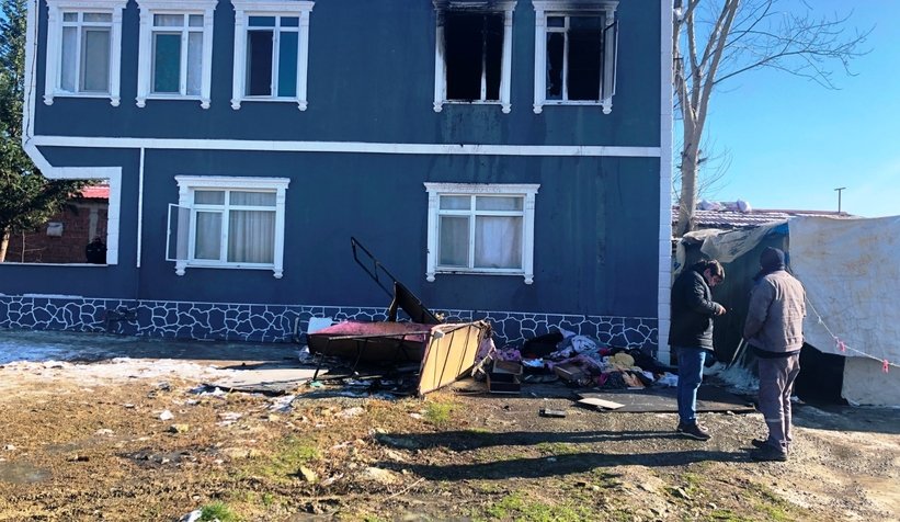 Yangında ağır yaralanan Dursun Efe İstanbul'a sevk edildi