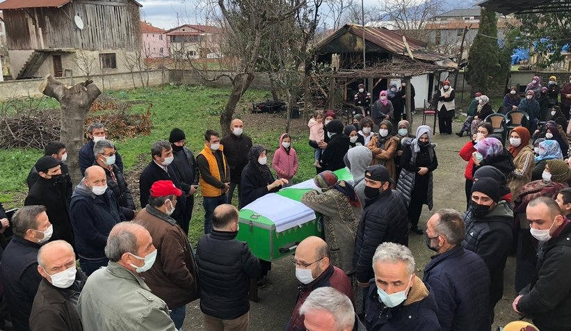 Yangında ölen Mustafa Yazıcı toprağa verildi