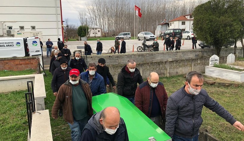 Yangında ölen Mustafa Yazıcı toprağa verildi