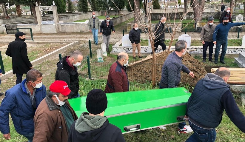 Yangında ölen Mustafa Yazıcı toprağa verildi