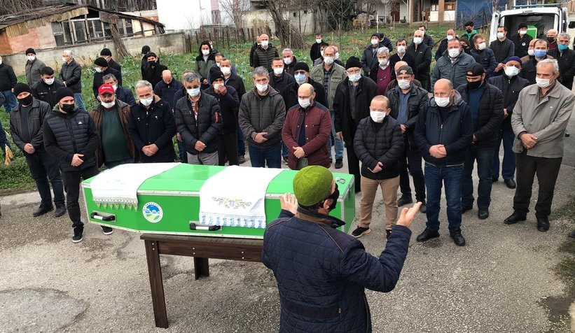 Yangında ölen Mustafa Yazıcı toprağa verildi