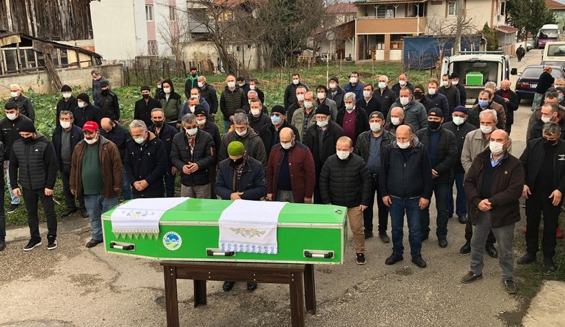 Yangında ölen Mustafa Yazıcı toprağa verildi