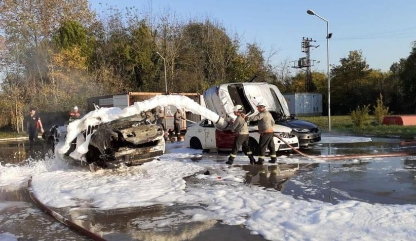 Yangınlara karşı böyle eğitiyorlar