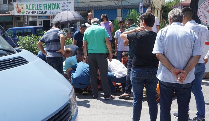 Yardımına vatandaşlar koştu