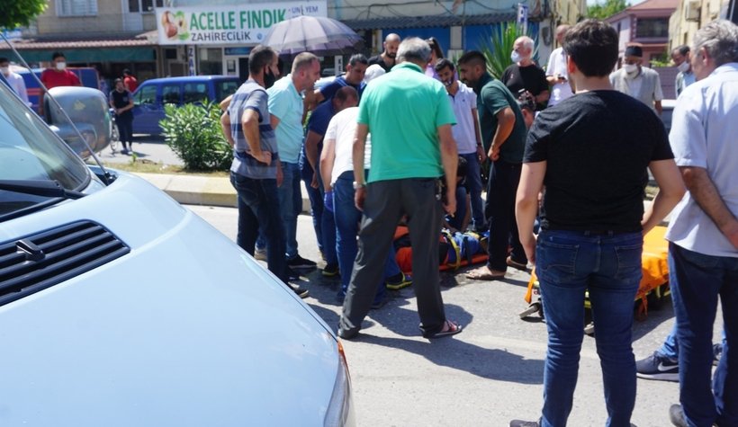 Yardımına vatandaşlar koştu