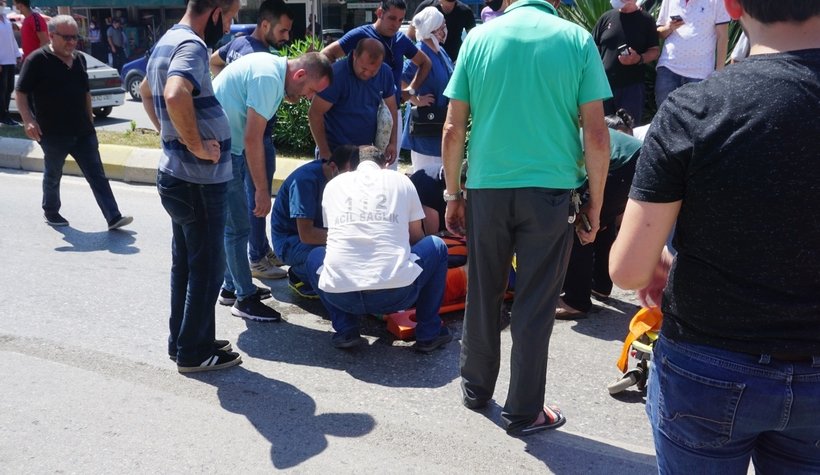 Yardımına vatandaşlar koştu