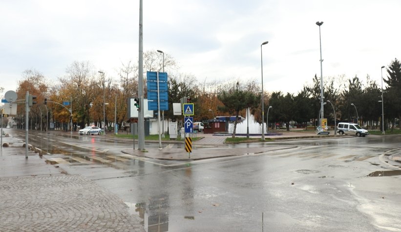 Yasak gününde şehirden bu fotoğraflar geldi