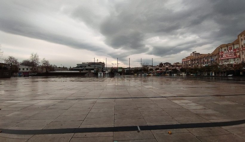 Yasak gününde şehirden bu fotoğraflar geldi
