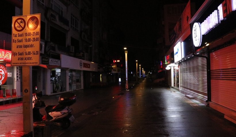 Yasak sonrası şehirden kareler