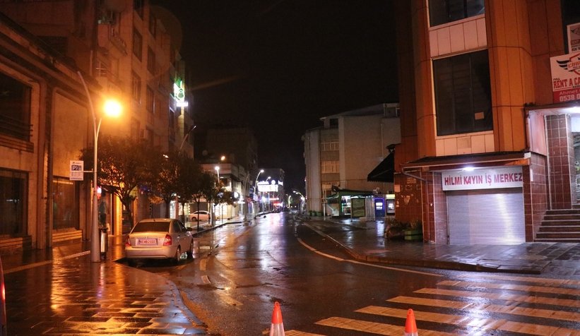 Yasak sonrası şehirden kareler