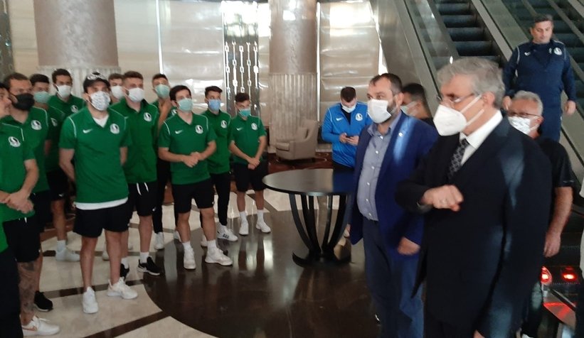 Yavuz, Yüce ve Tever'den Sakaryaspor'a ziyaret