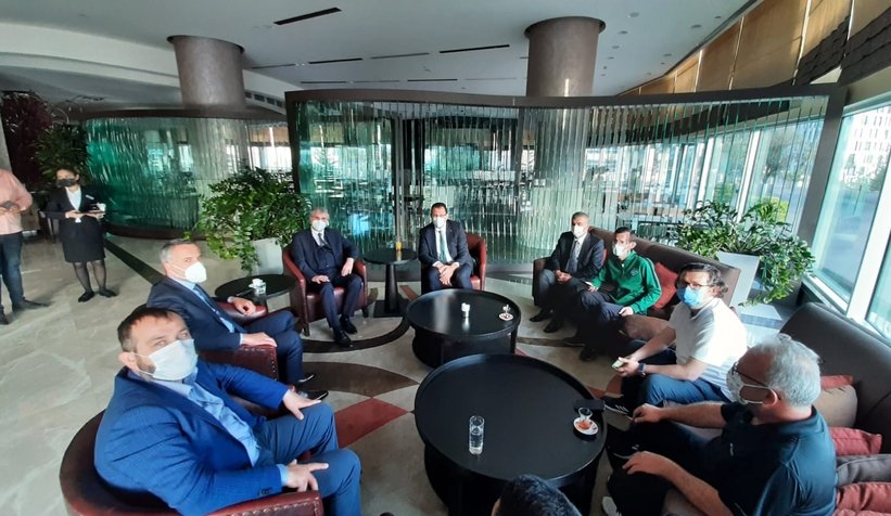 Yavuz, Yüce ve Tever'den Sakaryaspor'a ziyaret