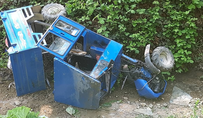 Yayla dönüşü feci kaza: 2 yaralı