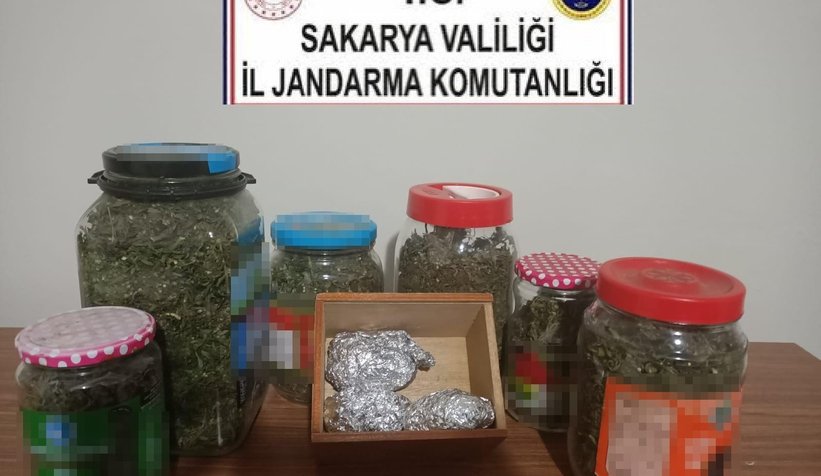 Yayla evinde esrar ve metamfetam ile yakalandılar