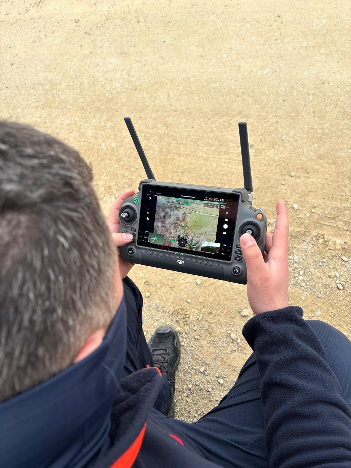 Yayladan dönmeyen yaşlı adamı bulmak için iz köpekleri ve dron devrede