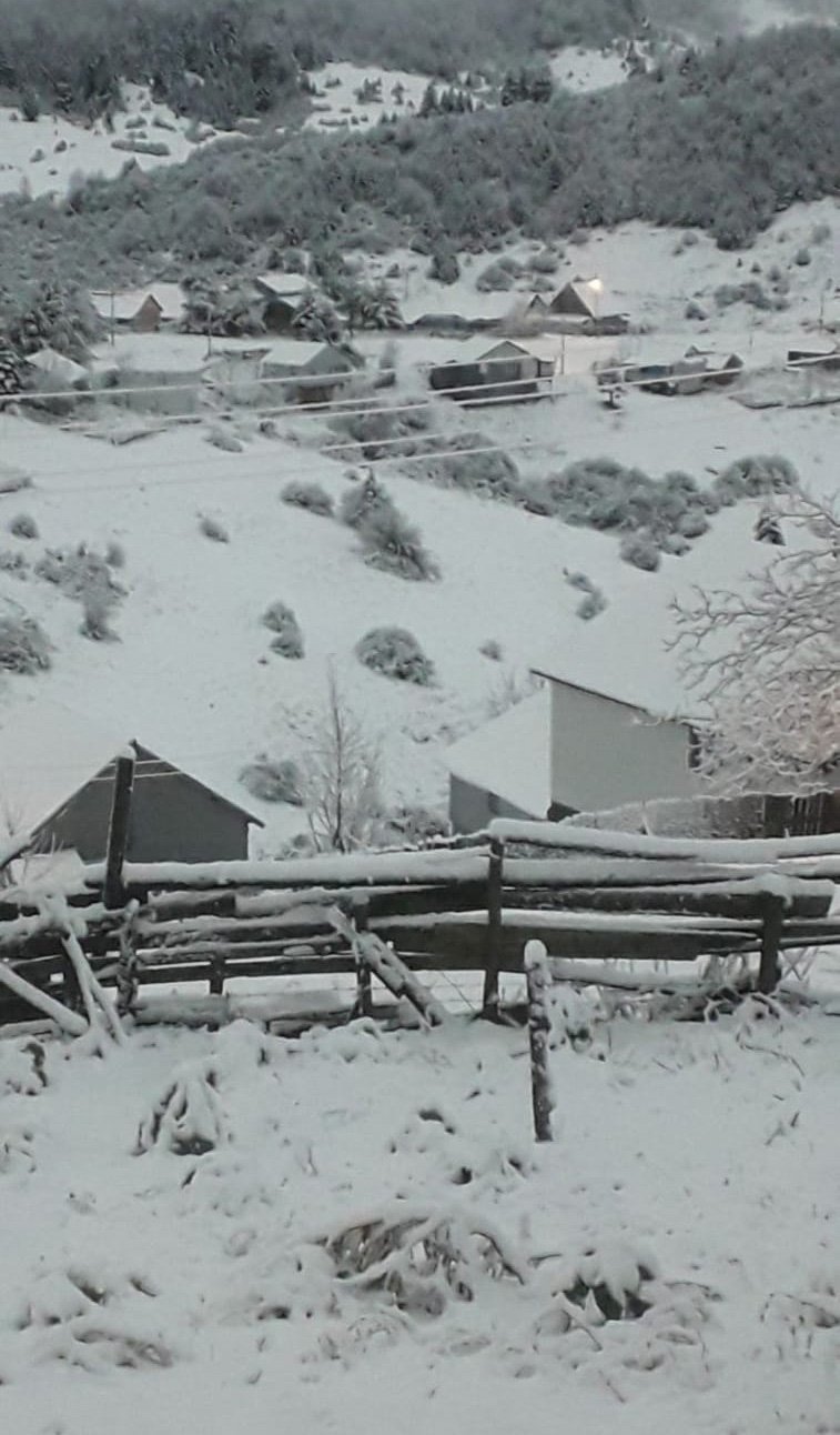 Yaylalarda kar yağışı etkili oldu