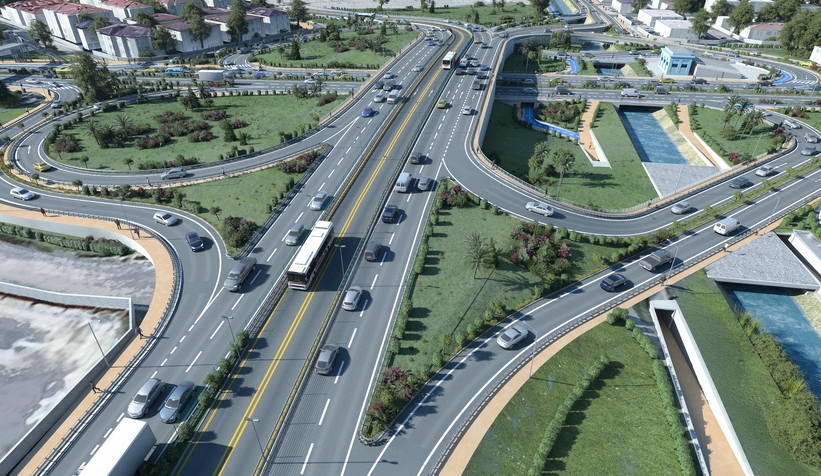 Yazlık katlı kavşağının detayları paylaşıldı