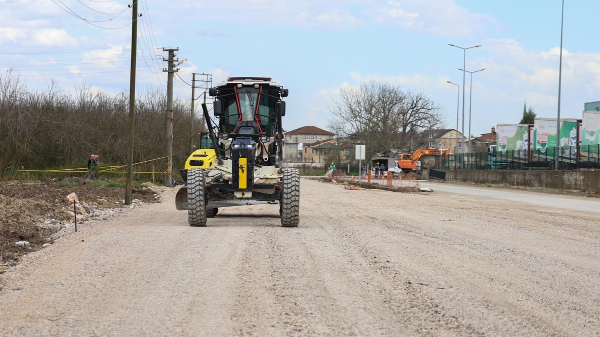 Yazlık Kavşağı’na  Alternatif olacak duble yolda son durum