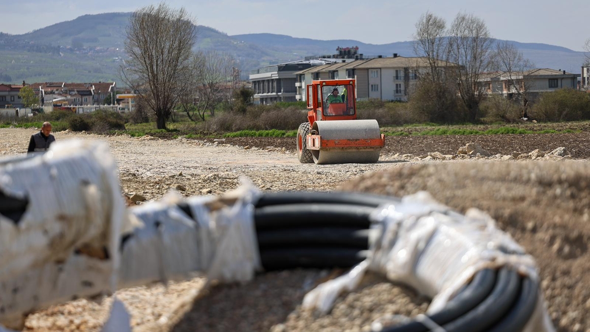 Yazlık Kavşağı’na  Alternatif olacak duble yolda son durum
