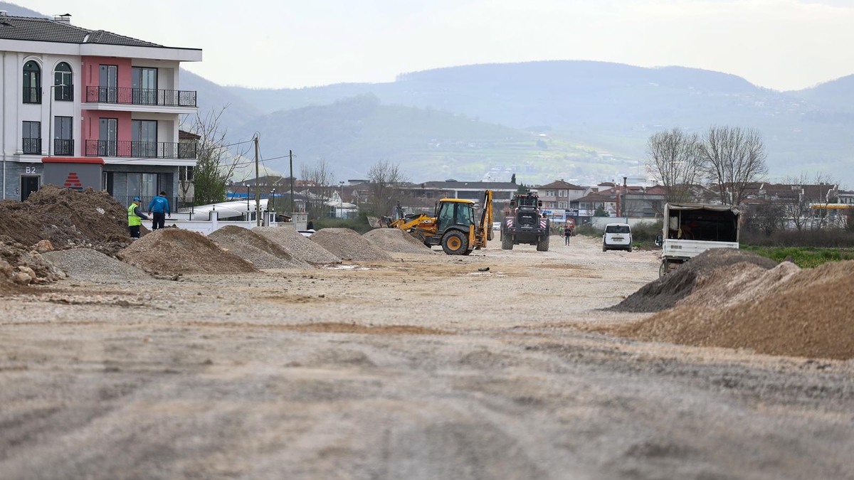 Yazlık Kavşağı’na  Alternatif olacak duble yolda son durum