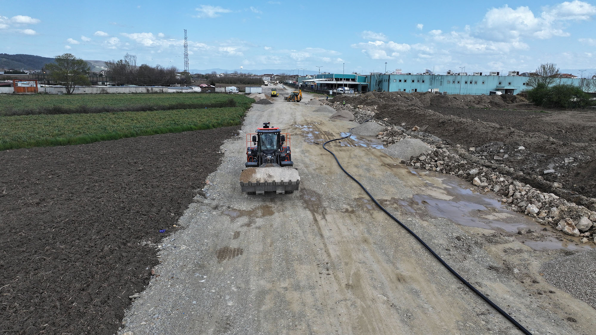Yazlık Kavşağı’na  Alternatif olacak duble yolda son durum