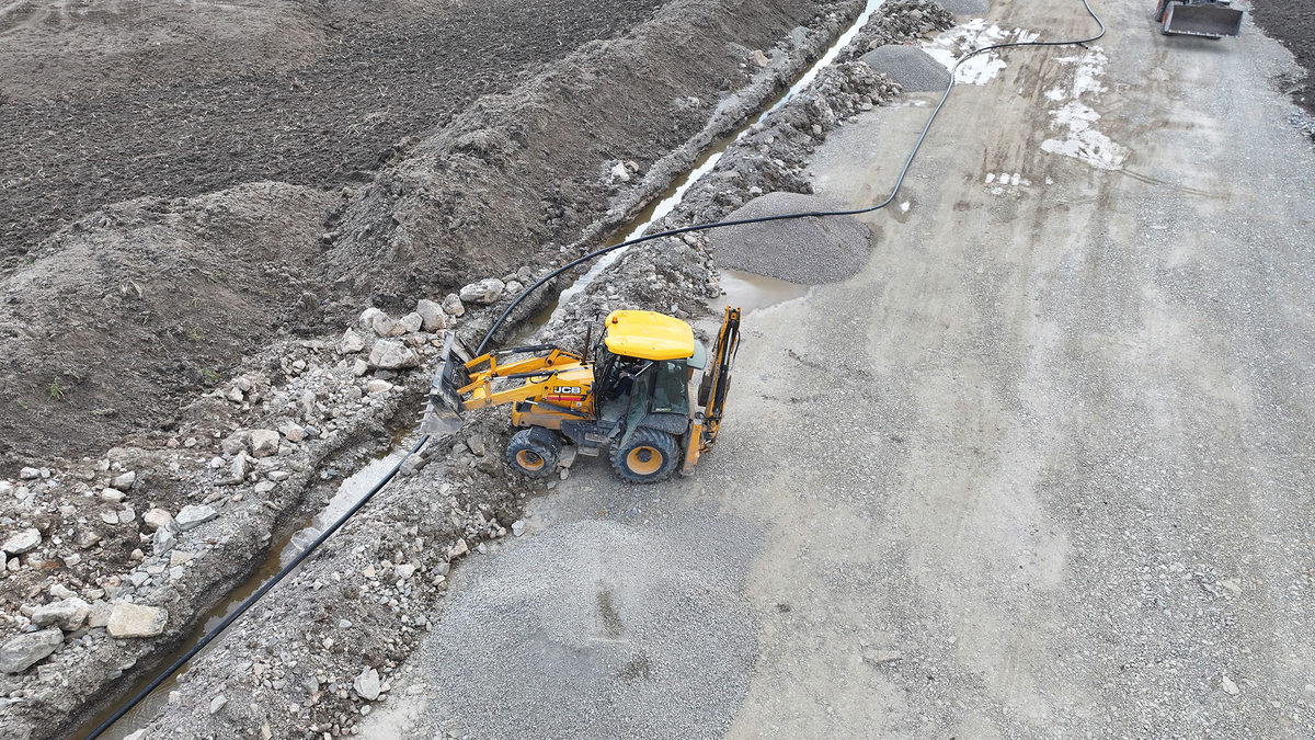 Yazlık Kavşağı’na  Alternatif olacak duble yolda son durum
