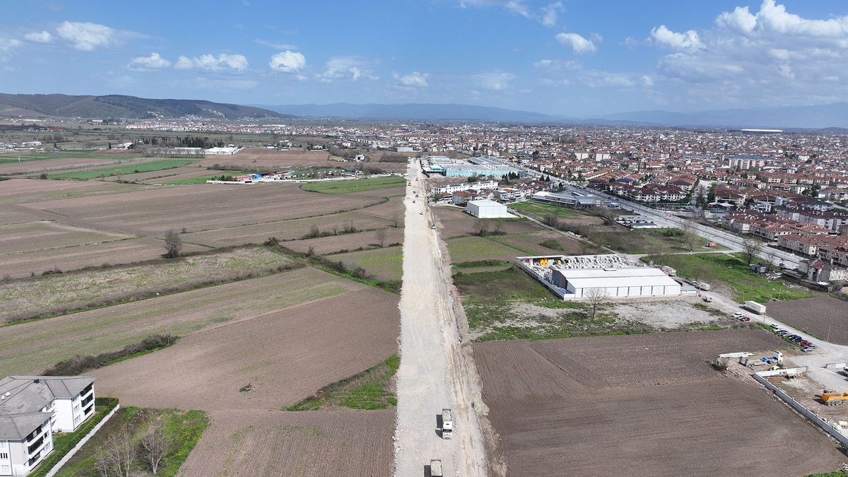 Yazlık Kavşağı’na  Alternatif olacak duble yolda son durum