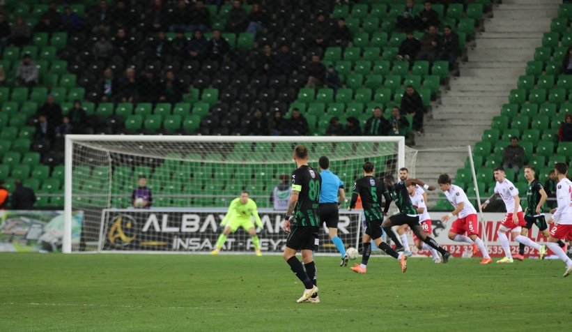 yeşil-siyahlılar,ikinci devrede eksi olan averajını artıya çevirdi