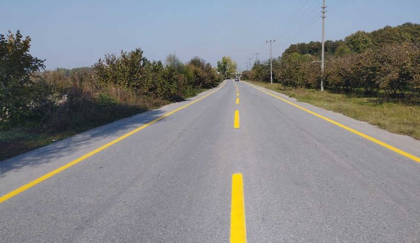 Yol çizgileri ile ulaşım güvenli hale geliyor