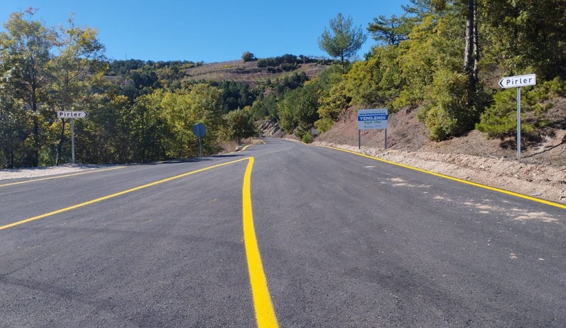 Yol çizgileri ile ulaşım güvenli hale geliyor