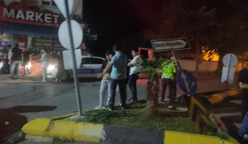 Yola akan suda kayıp böyle kaza yaptılar