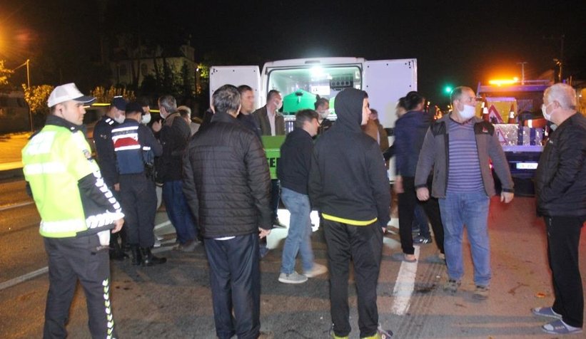 Yolun karşısına geçmeye çalıştı, canından oldu