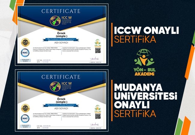 Yön Bul Akademi ile 400 dalda belge imkan