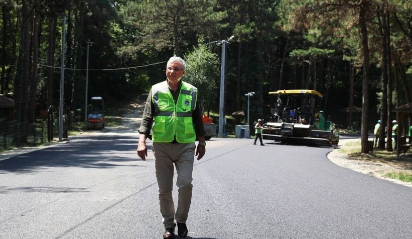 Yüce: 28 ayda 1 milyon ton asfalt attık