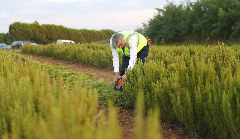 Yüce, Çiftçiler Günü'nü kutladı