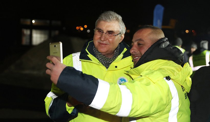 Yüce'den İmamoğlu'na gönderme: Personelim olmadan balık yemem