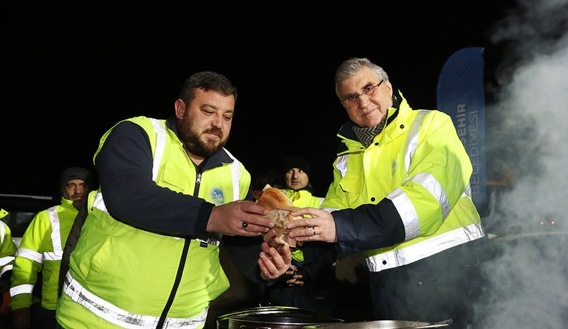 Yüce'den İmamoğlu'na gönderme: Personelim olmadan balık yemem