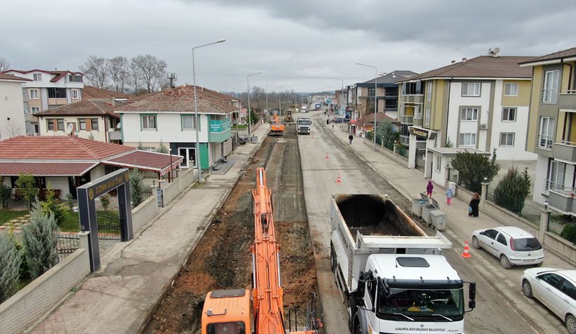 Yüce denetim yapmıştı, o caddede çalışmalar başladı