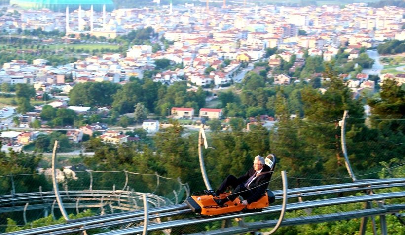 Yüce paylaştı; Zipline macerası
