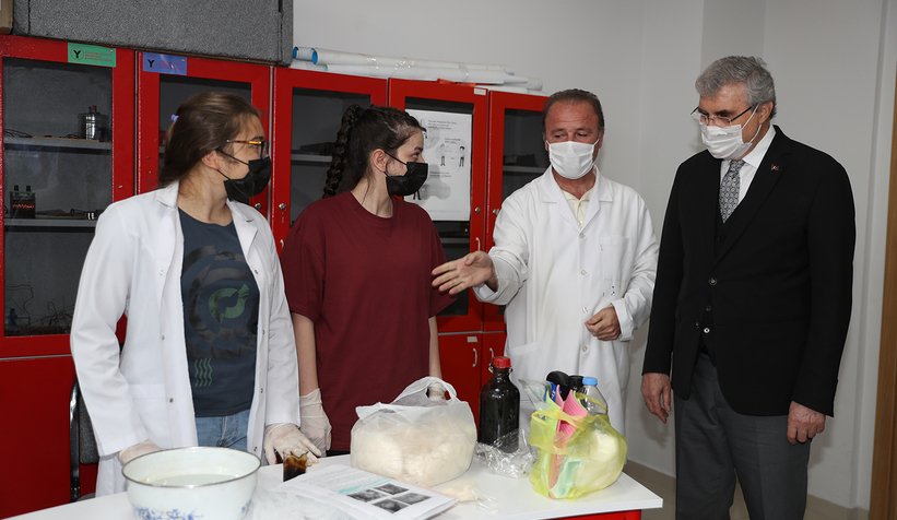 Yüce ve Atabek'den BİLSEM'e ziyaret