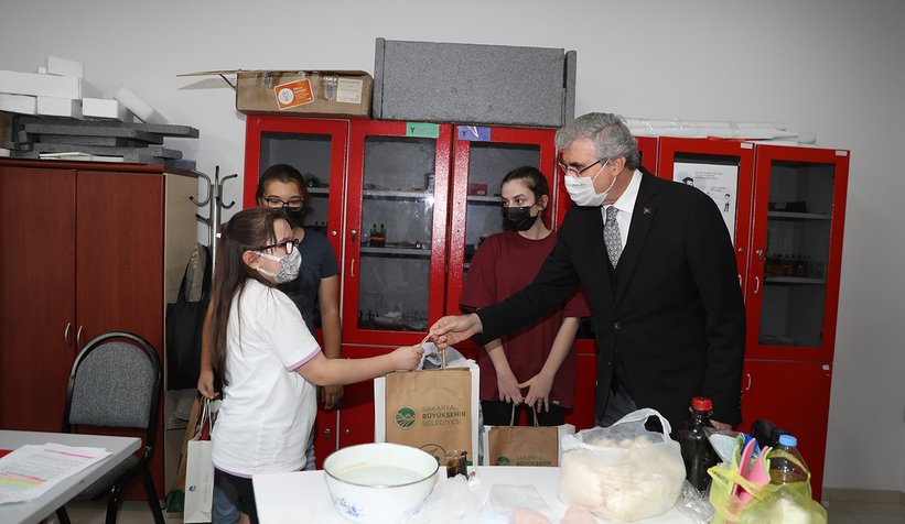 Yüce ve Atabek'den BİLSEM'e ziyaret